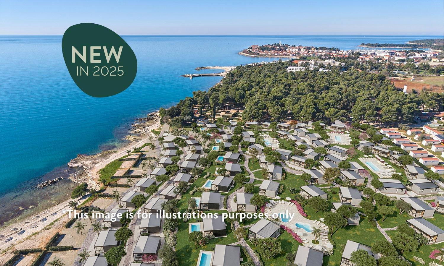 Aminess Planet Camping Holiday Homes Sirena Novigrad Istria Buitenkant foto